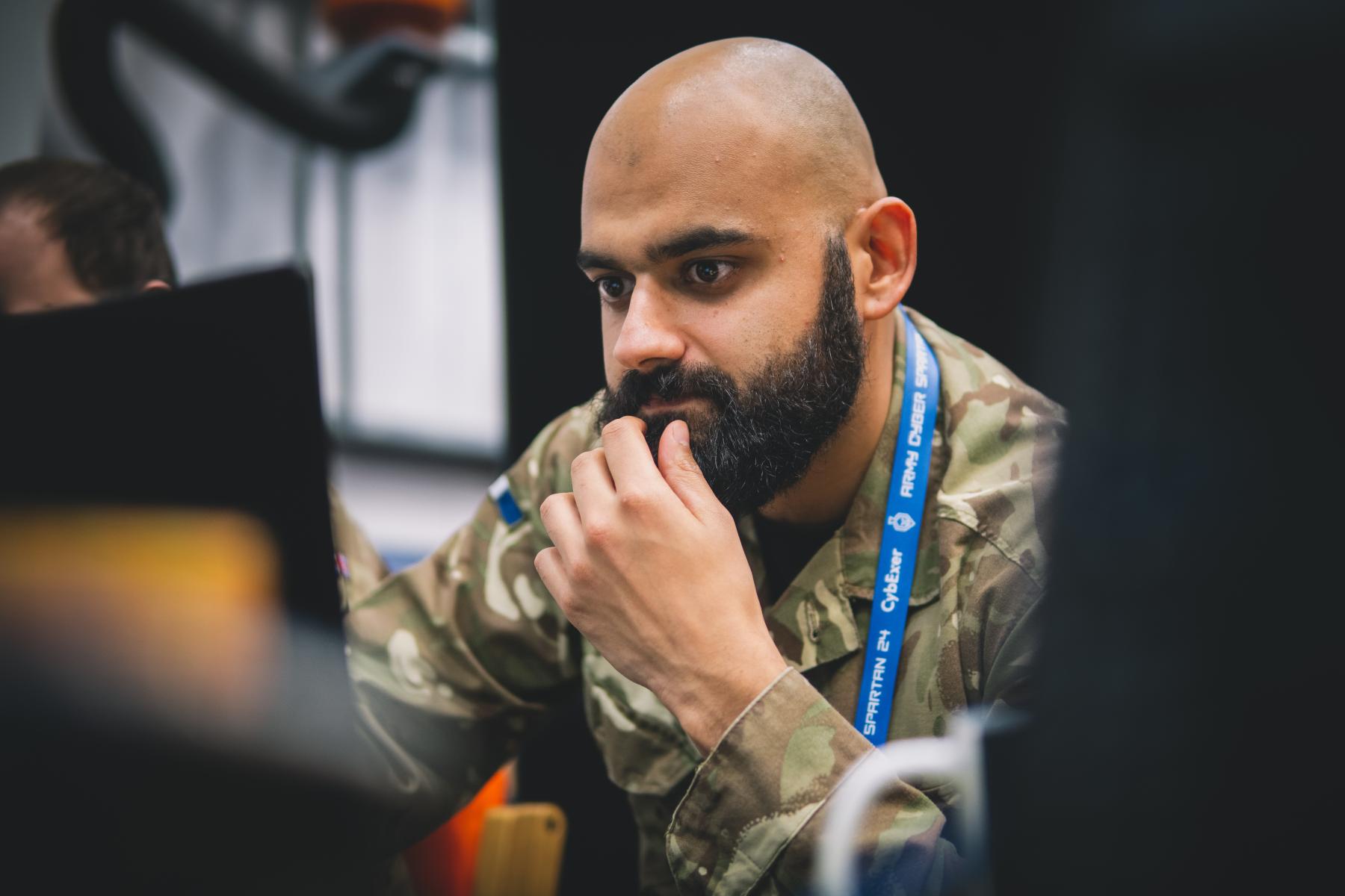 Army Cyber Spartan - Photographer LCpl Sandesh Thapa